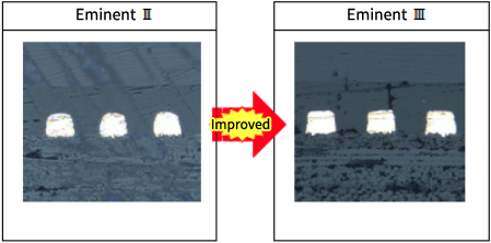 Improvement of Etch Factor